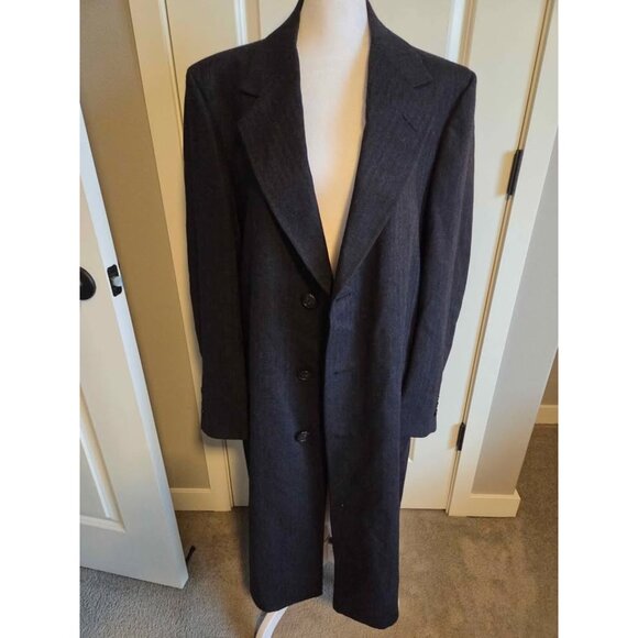 Vintage mens jacket 100% virgin wool - Picture 2 of 10